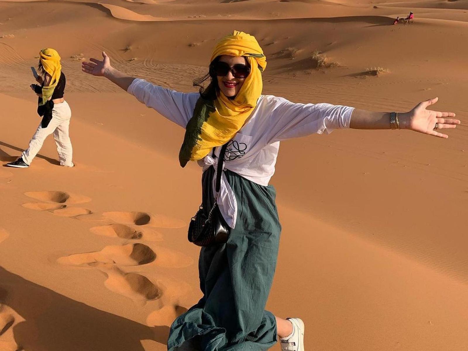 Merzouga Camp&Sandboarding Bagian luar foto