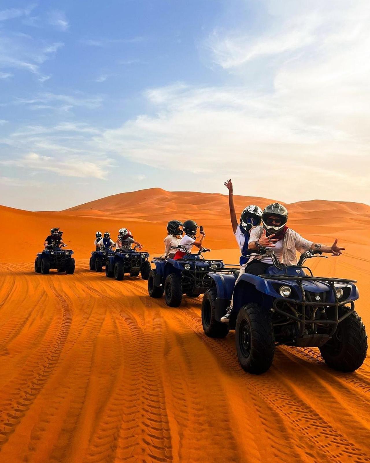 Merzouga Camp&Sandboarding Bagian luar foto
